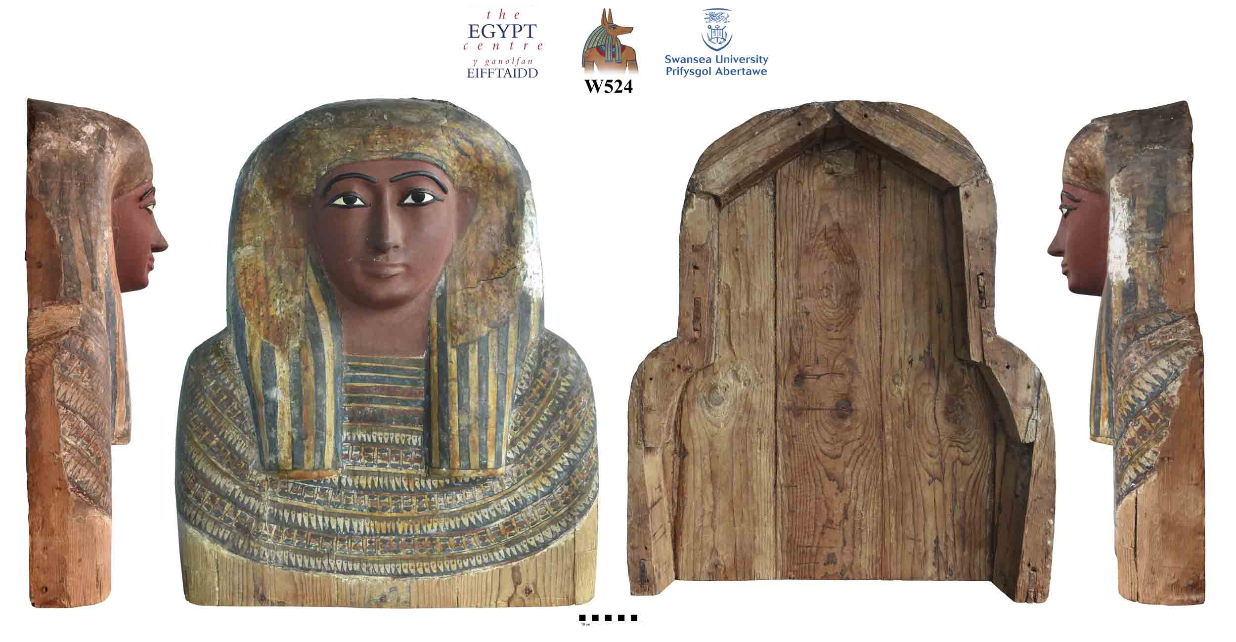 Image for: Fragment of a mummy case